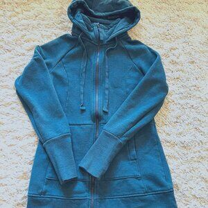 Mondetta Teal Zip-Up Hoodie
